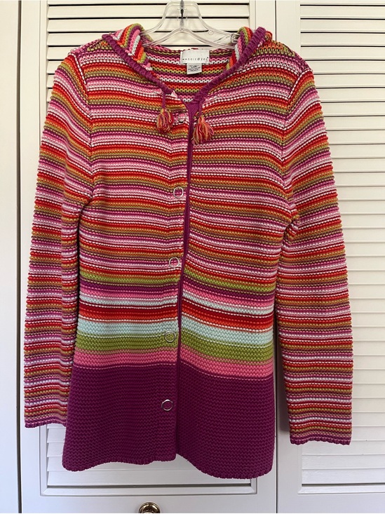 Maggie & Zoe Other - Maggie B Zoo Vintage girls Knit hoodie Cardigan
